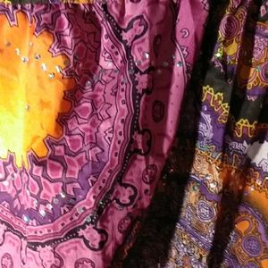 Lovely skirt or can be worn as a spring dress.